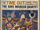 DAVE BRUBECK - TIME OUT - 1962 Reissue STEREO - Columbia 2 Eye CS-8192 VG/EX