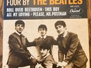 FOUR BY THE BEATLES 45 RPM Vinyl record w/ sleeve CAPITOL EAP 1-2121 Canada rare