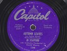 JO STAFFORD Autumn Leaves / In New York CAPITOL 1248 VG 78 10