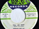 Doo Wop 45: Norman Fox & The Rob-Roys Tell Me Why on Back Beat 1957