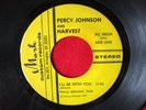 PERCY JOHNSON & HARVEST 45 rpm Mark Custom MODERN SOUL VG+