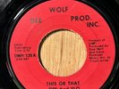DEE &  FLO THE DEE-ETTES   This Or That / Let's Stay Together   Dee Wolf soul 45