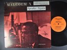 MALCOLM X Speaks Again GOSPEL LP GRAND ORIGINAL  BOOK CLUB INC SPECIAL EDITION