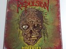 Repulsion- Horrified LP. 1989 UK copy. Photo/lyric inner sleeve. EARACHE