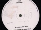 Screeching Weasel Self-Titled LP vinyl UK What Goes On 1988 test pressing of LP