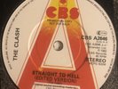 The CLASH - Straight To Hell - Should I Stay  - UK 1982 CBS Records  PROMO RARE
