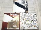 LED ZEPPELIN I, II, III VINYL RECORDS ATLANTIC 1969 1970