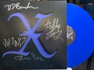 X (The Band) Smoke & Fiction *SIGNED @ AMOEBA LOS ANGELES * BLUE VINYL  2024 LP