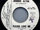HEAR IT 60's Teener Promo 45 rpm record Johnnie Alton 