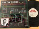 EDDIE KENDRICKS / EDWIN STARR  “KEEP ON TRUCKIN” - UK LP on BBC RADIOPLAY -EX/EX