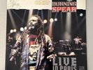 Burning Spear Live in Paris Zenith 88 Gold Stamp Promo Gatefold VG+/VG+