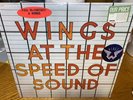 Wings At the Speed of Sound Vinyl Record Lp Shrink Hype Sticker VG+ SW-11525