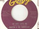 MARTHA & VANDELLAS My Baby Loves Me GORDY MOTOWN NORTHERN SOUL USA 45
