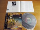 MEGADETH – SO FAR,SO GOOD…,SO WHAT   Japan obi  METALLICA,SLAYER,ANTHRAX,VENOM