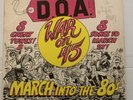 D.O.A. War On 45 1982 OG Record Alternative Tentacles Virus 24 Play Tested VG+