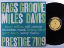 MILES DAVIS Bags Groove PRESTIGE LP VG+ mono RVG deep groove f