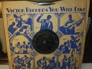 16-78rpm BLUES other Victrola phonograph records-Blind Lemon Jefferson/LoJohnson