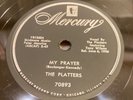 PLATTERS-MERCURY 70893-MY PRAYER/HEAVEN ON EARTH-DOO WOP R&B 78 CLASSIC HIT