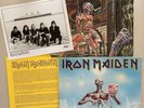 Iron Maiden UNPLAYED  1988 'Seventh Son' & 1986 'Somewhere' PROMO Vinyl & Photo