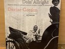 Dexter Gordon Doin’ Allright 1961 Blue Note Jazz OG LP Hard Bop VG