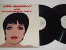 Clean 1981 Liza Minnelli Live Carnegie Hall LP Andy Warhol Cover Art NO Cut outs