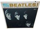 THE BEATLES ◆ MEET THE BEATLES  LP ◆ ORIGINAL MONO T 2047 CAPITOL PRESS ◆ VG+