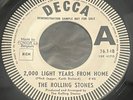 ROLLING STONES - 2000 LIGHT YEARS FROM HOME (7') - BELGIUM 1967 - TEST PRESSING