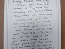 Taylor Swift RSD Letter Note Card Record Store Day The Tortured Poets Department