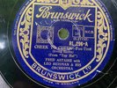 Fred Astaire Brunswick RL-296  Cheek To Cheek & No Strings 10’’ 78 rpm E+