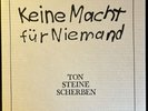 Ton Steine Scherben DLP keine Macht für niemand