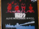 KISS - ALIVE WORLDWIDE IN NYC - 1-SIDE RED PICTURE DISC BOX 40 MADE ONLY RARE LP
