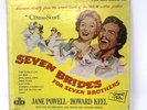 Seven Brides For Seven Brothers VG+ ORIG MGM E244 - 10” Jane Powell Howard Keel