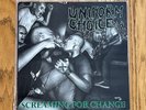Uniform Choice Screaming For Change LP Wishingwell 1986 Purple Vinyl Youth Today