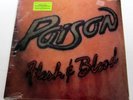 POISON Flesh & Blood LP FACTORY SEALED ORIGINAL w/Hype Sticker Brett Michaels