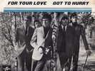 THE YARDBIRDS   For Your Love/Still I'm Sad   1965 Swedish 2-trk 7