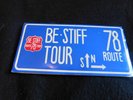 1978 BE STIFF TOUR POSTER ROUTE 78 FOLD OUT STIFF RECORDS