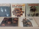 The Beatles 5 (five) ORIGINAL 1960's Capitol STEREO VINYL records, SEE PICTURES