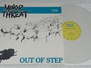 Minor Threat- Out Of Step Vinyl Record LP $7 white colored vinyl