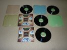 MIKE OLDFIELD BOXED 4 VINYL RECORD SET (TUBULAR BELLS, OMMADAWN, HERGEST...) EX+