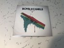 BOYS LIKE GIRLS SELF TITLED S/T VINYL LP RED WHITE CLEAR SPINNER /500 Limited Ed