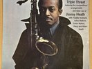 JIMMY HEATH - TRIPLE TREAT - UK MONO RIVERSIDE LP -RLP400