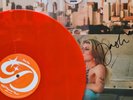 DASHA ** Signed ** WHAT HAPPENS NOW? Orange Crush Coloured VINYL LP Rare
