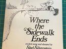 Where the Sidewalk Ends – Shel Silverstein, vinyl 1984 Columbia NM