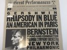 GREAT PERFORMANCES Gershwin BERNSTEIN Rhapsody in Blue Vinyl LP Record Sealed