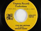 Modern Soul/Funk 45 - Gregory Magee - Love One Another - Virginia - VG+