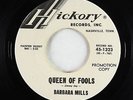 Northern Soul 45 - Barbara Mills - Queen Of Fools - Hickory - VG+