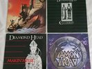 4 x Diamond Head Vinyl Records Canterbury Borrowed Time NWOBHM
