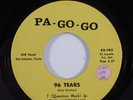 Garage 45 QUESTION MARK & THE MYSTERIANS 96 Tears PA-GO-GO VG++ HEAR a