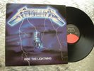 Metallica   Ride The Lightning   Vintage LP Megaforce Elektra Masterdisk 60396-1