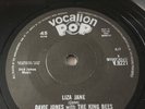 Davie Jones With The King Bees (Bowie) Liza Jane Vocalion Solid Centre Reissue